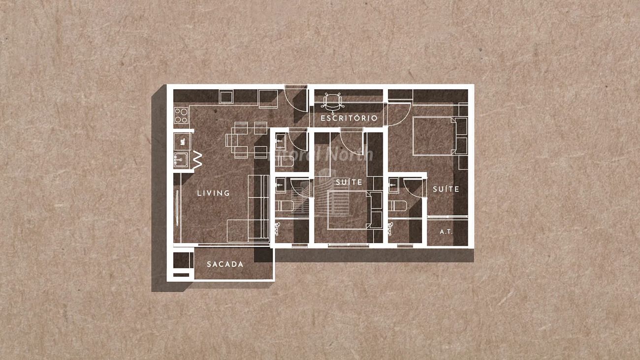 Apartamento à venda com 2 quartos, 2 suítes, 1 vaga e 69m² no São João, Itajaí (SC) — foto 14 de 21
