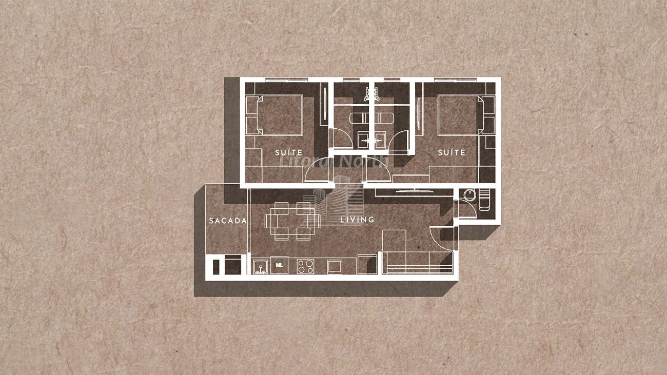 Apartamento à venda com 2 quartos, 2 suítes, 1 vaga e 69m² no São João, Itajaí (SC) — foto 16 de 21