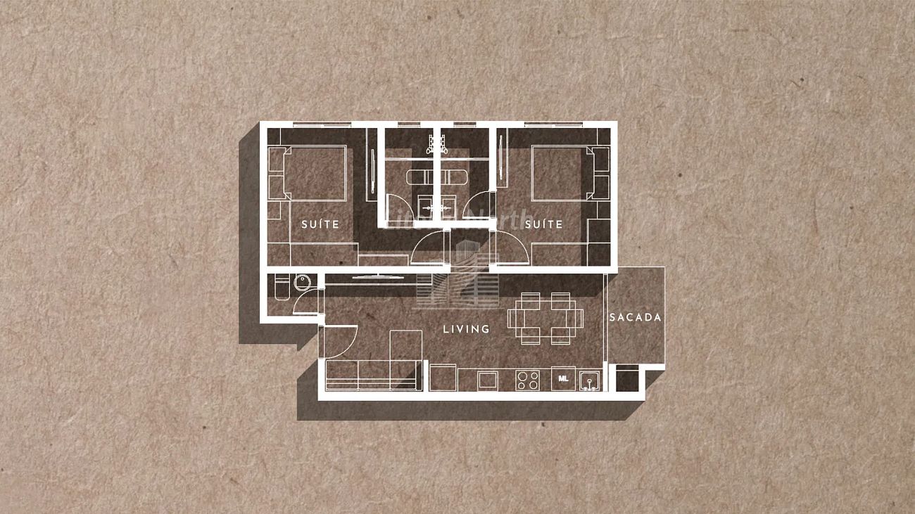 Apartamento à venda com 2 quartos, 2 suítes, 1 vaga e 69m² no São João, Itajaí (SC) — foto 17 de 21