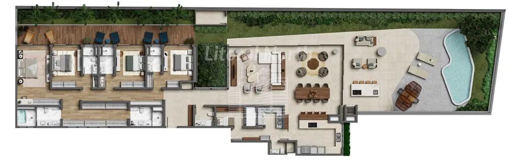 Apartamento à venda com 4 quartos, 4 suítes, 4 vagas e 396m² no Praia do Estaleiro, Balneário Camboriú (SC) — foto 18 de 24