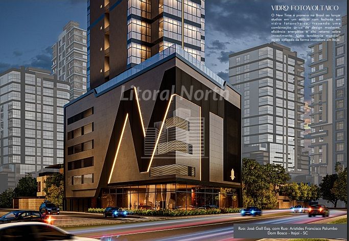 Studio de 1 quarto, no bairro Dom Bosco, em Itajaí | Eu Corretor