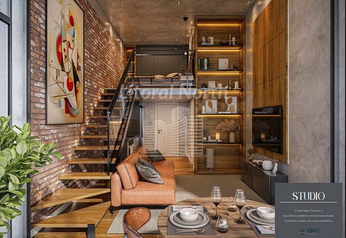 Studio de 1 quarto, no bairro Dom Bosco, em Itajaí | Eu Corretor
