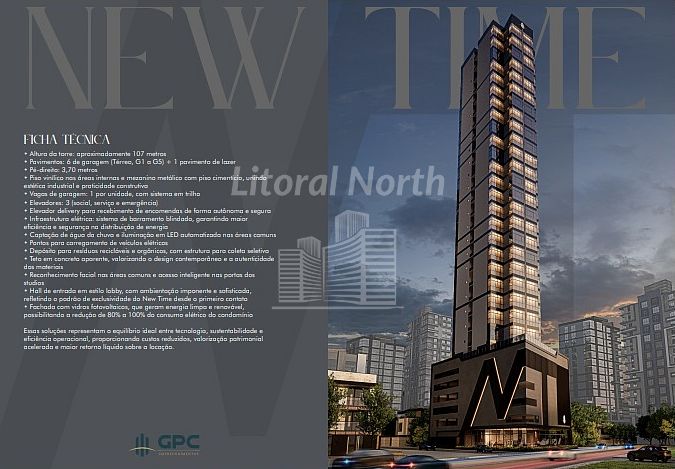 Studio de 1 quarto, no bairro Dom Bosco, em Itajaí | Eu Corretor