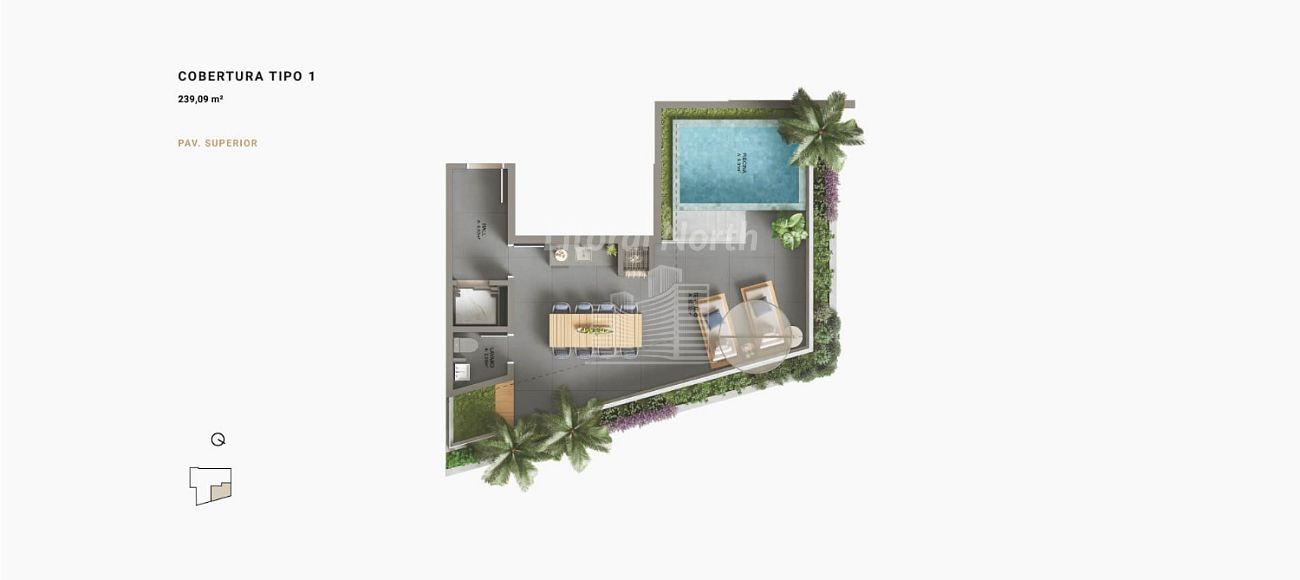 Apartamento à venda com 3 quartos, 3 banheiros e 172m² no Praia Brava, Itajaí (SC) — foto 10 de 11