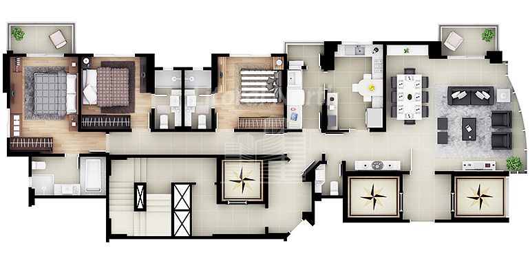 Apartamento à venda com 3 quartos, 3 suítes, 2 vagas e 159m² no Centro, Balneário Camboriú (SC) — foto 27 de 28