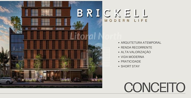 Studio de 1 quarto, no bairro Praia Brava, em Itajaí | Eu Corretor