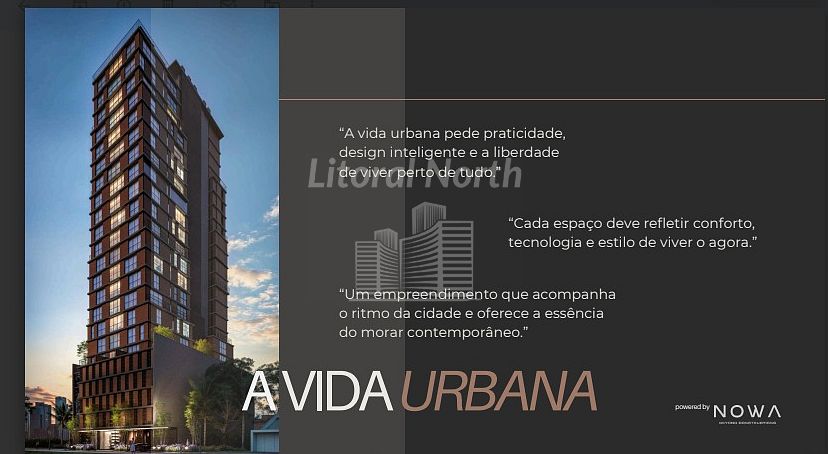 Studio de 1 quarto, no bairro Praia Brava, em Itajaí | Eu Corretor