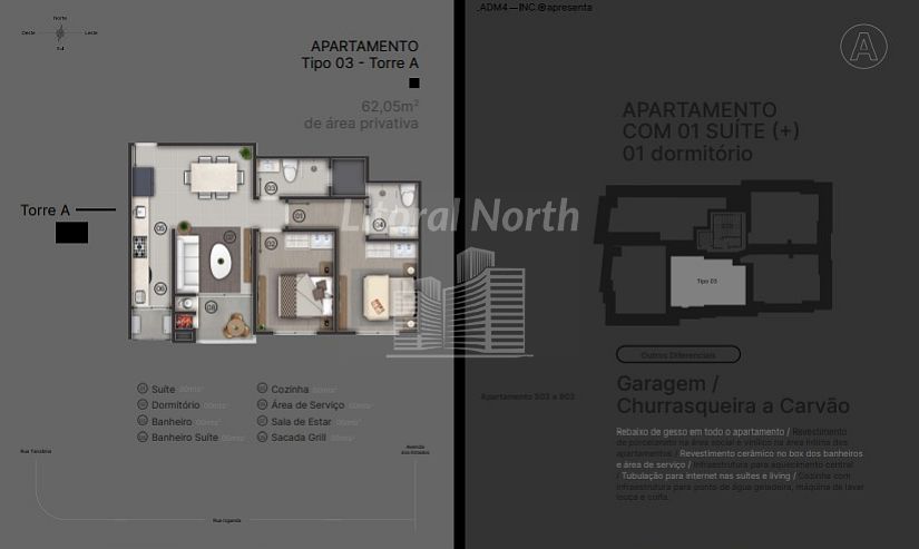 Apartamento à venda com 2 quartos, 1 suíte, 1 vaga e 60m² no Nações, Balneário Camboriú (SC) — foto 20 de 25