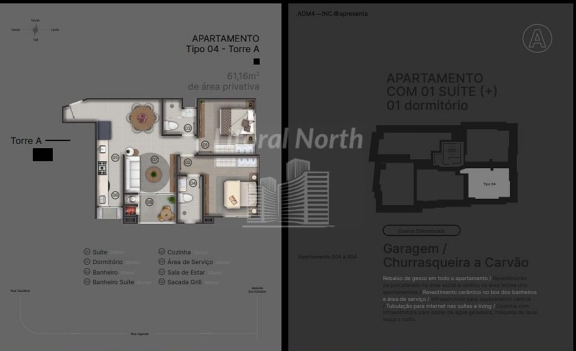 Apartamento à venda com 2 quartos, 1 suíte, 1 vaga e 60m² no Nações, Balneário Camboriú (SC) — foto 19 de 25