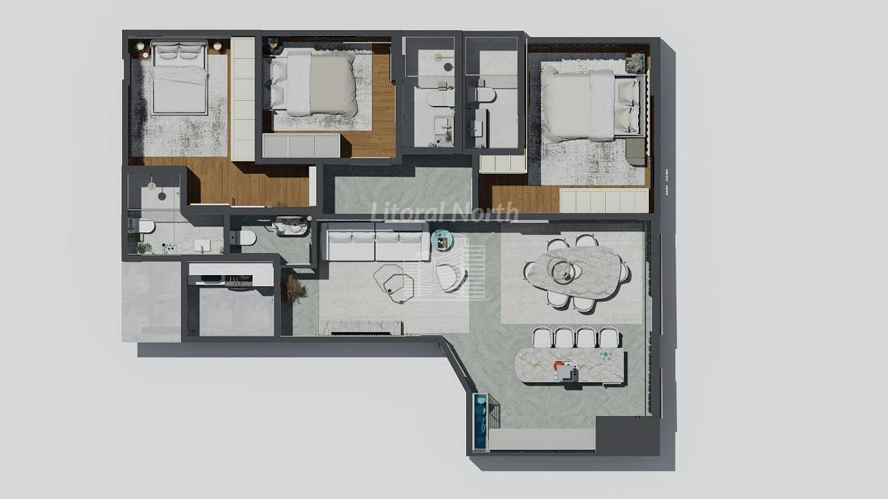 Apartamento à venda com 3 quartos, 3 suítes, 2 vagas e 113m² no Centro, Balneário Camboriú (SC) — foto 10 de 10