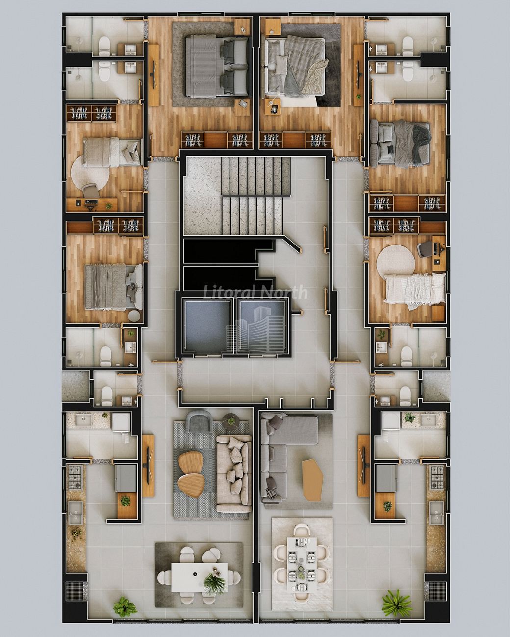 Apartamento à venda com 3 quartos, 3 suítes, 2 vagas e 110m² no Centro, Balneário Camboriú (SC) — foto 10 de 10