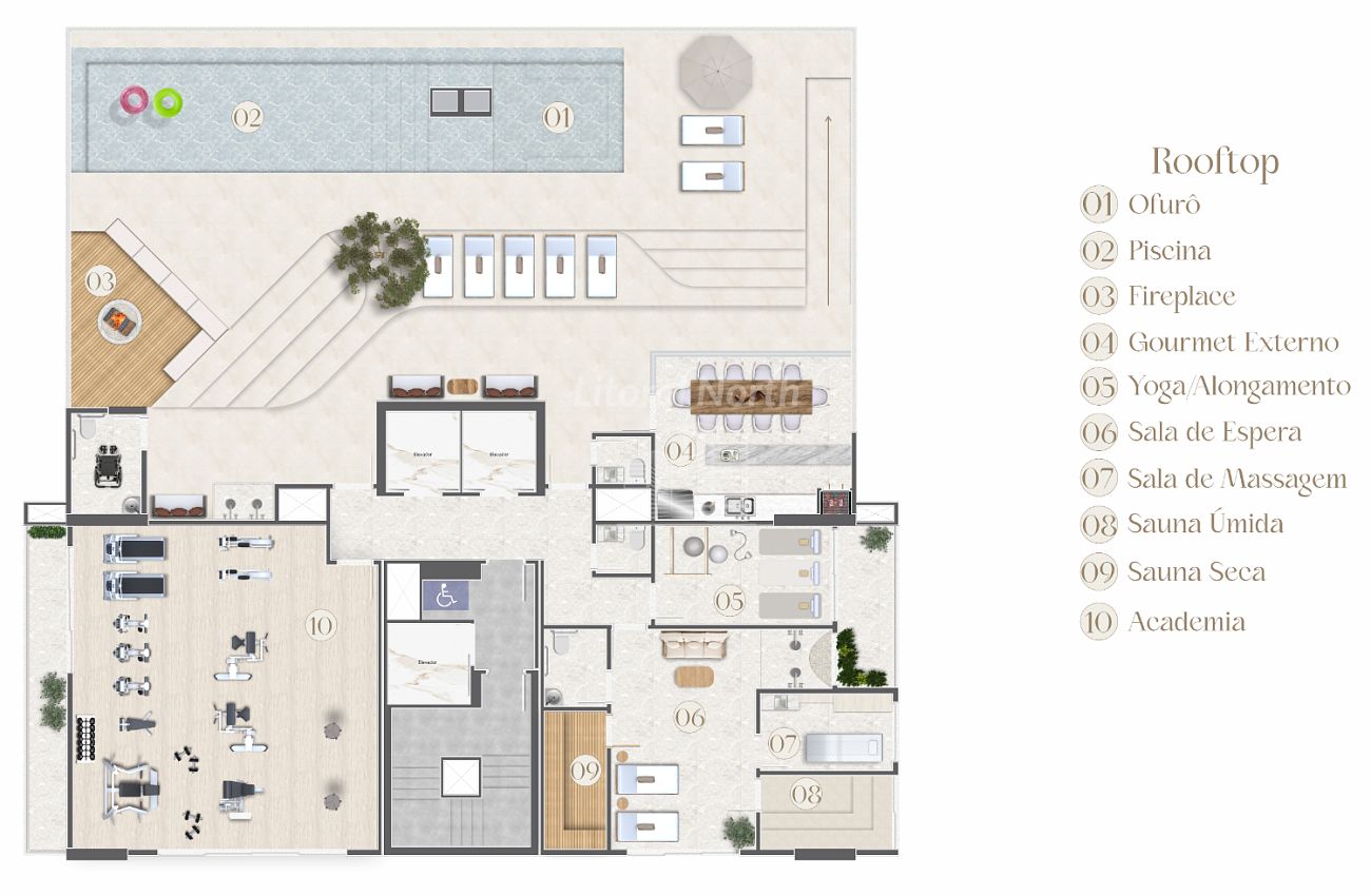 Apartamento à venda com 3 quartos, 3 suítes, 3 vagas e 126m² no Praia Brava, Itajaí (SC) — foto 21 de 24