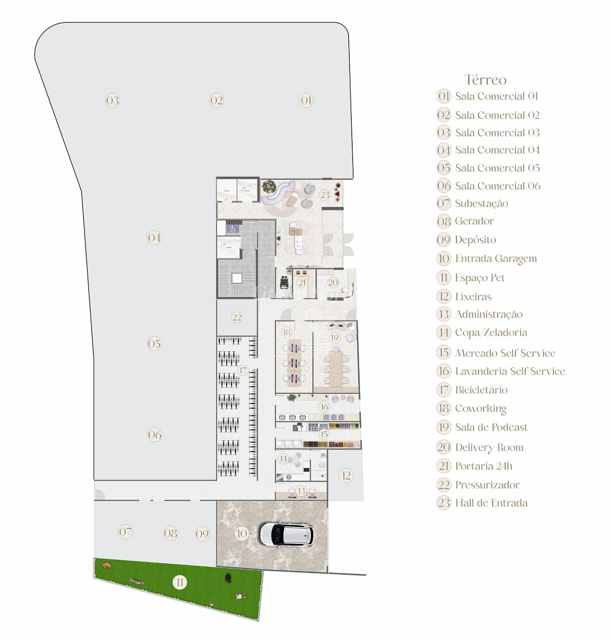 Apartamento à venda com 3 quartos, 3 suítes, 3 vagas e 126m² no Praia Brava, Itajaí (SC) — foto 22 de 24