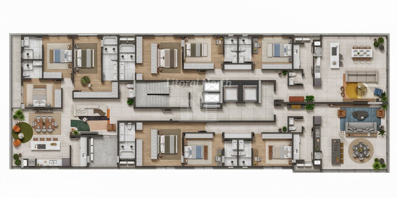 Apartamento à venda com 4 quartos, 4 suítes, 4 vagas e 163m² no Praia Brava, Itajaí (SC) — foto 22 de 25