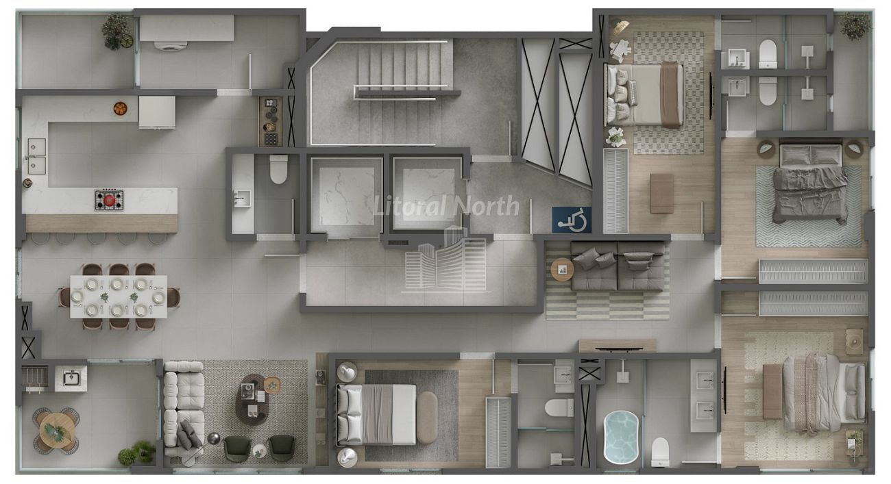 Apartamento à venda com 3 quartos, 3 suítes, 3 vagas e 109m² no Centro, Balneário Camboriú (SC) — foto 17 de 19
