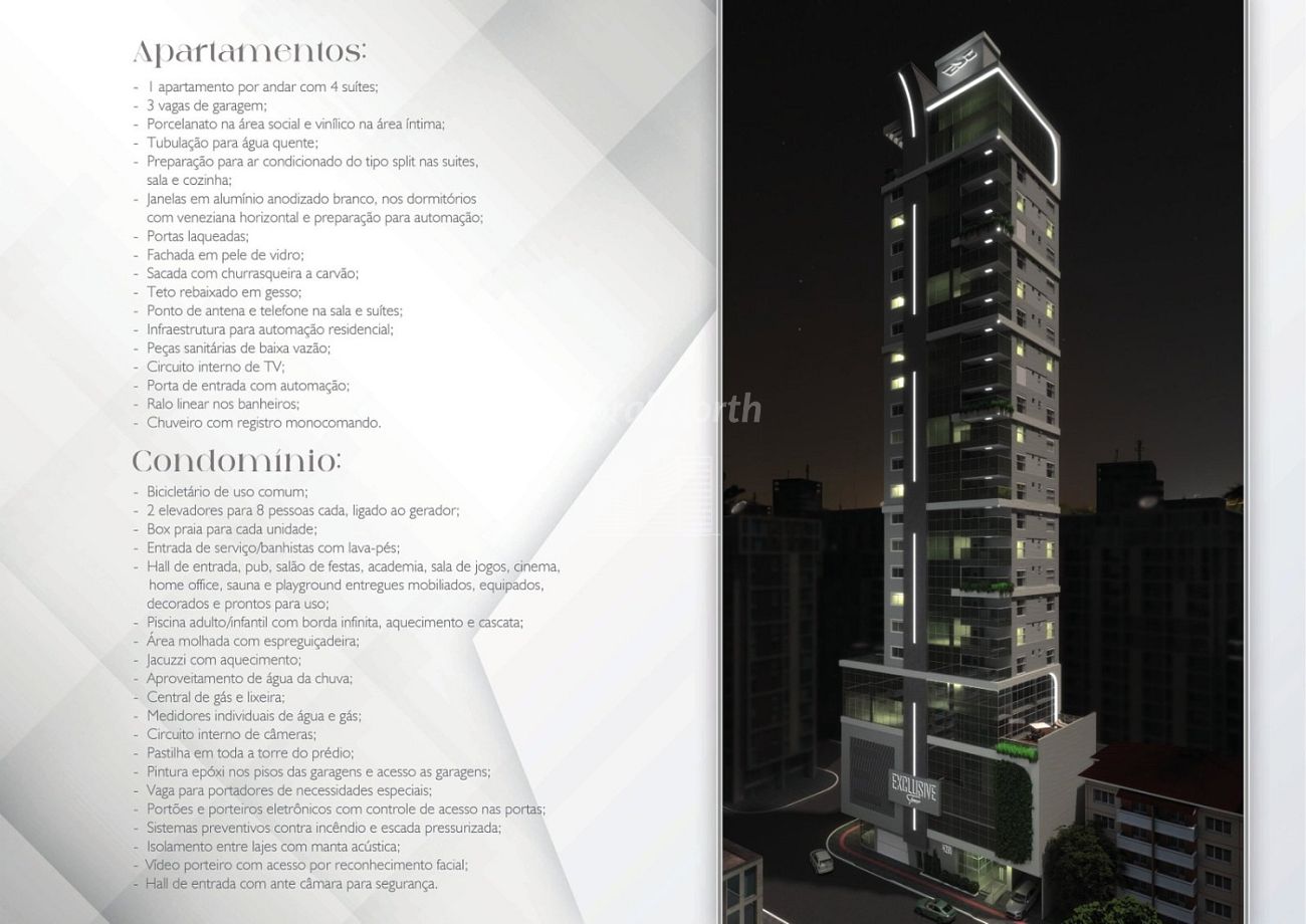 Apartamento de 4 quartos, 175m² no bairro Centro, em Balneário Camboriú | Eu Corretor
