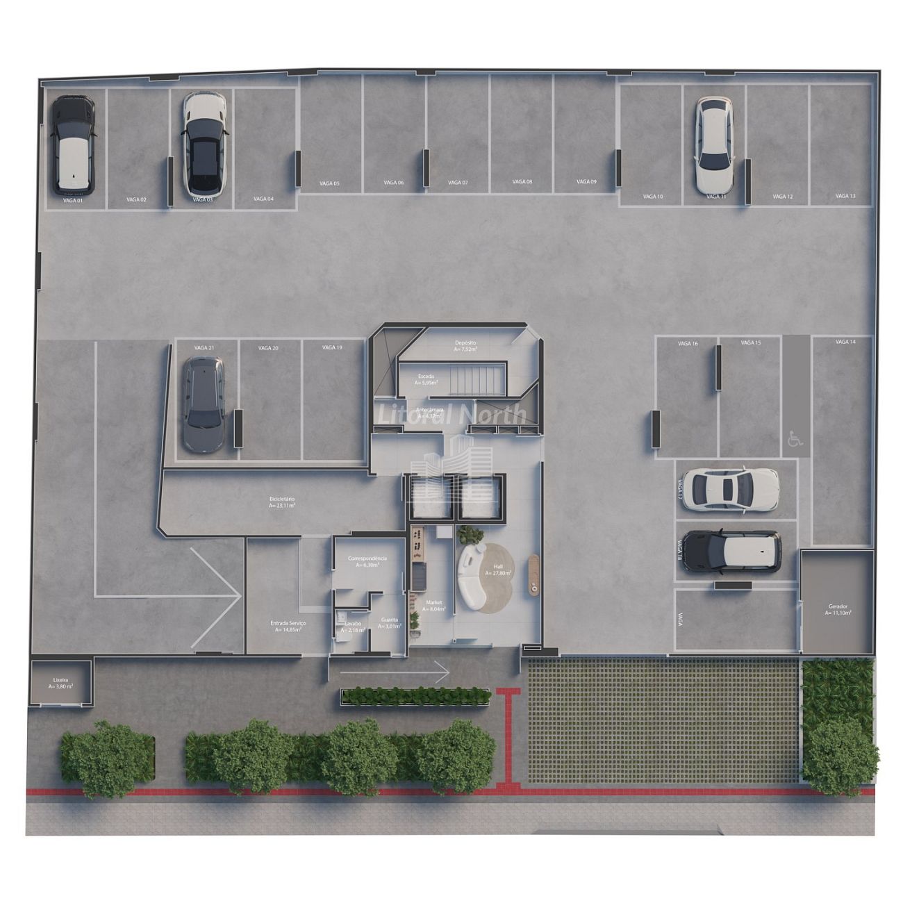 Apartamento à venda com 2 quartos, 2 suítes, 1 vaga e 60m² no Fazenda, Itajaí (SC) — foto 30 de 30