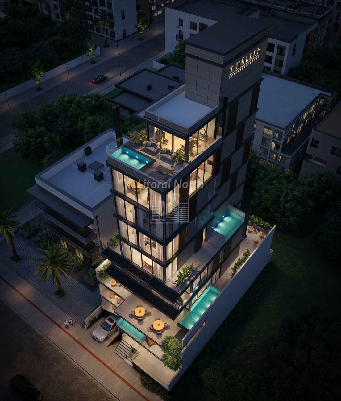 Apartamento à venda com 3 quartos, 3 suítes, 3 vagas e 270m² no Praia Brava, Itajaí (SC) — foto 3 de 21