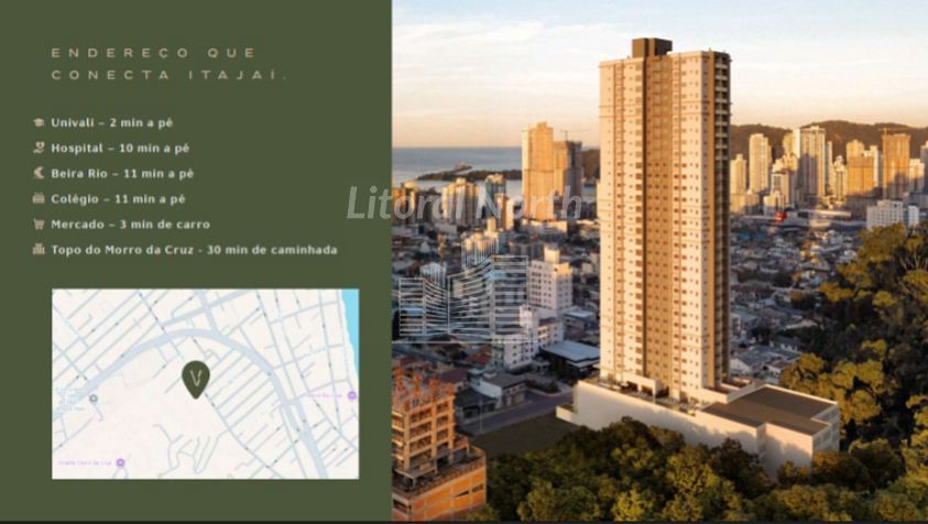 Apartamento de 2 quartos, 71m² no bairro Centro, em Itajaí | Eu Corretor