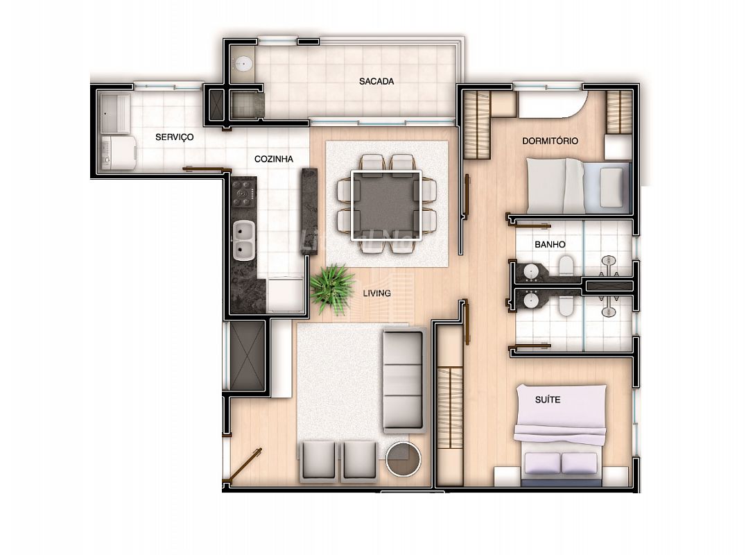 Apartamento à venda com 3 quartos, 1 suíte, 2 vagas e 92m² no Vila Operária, Itajaí (SC) — foto 19 de 20