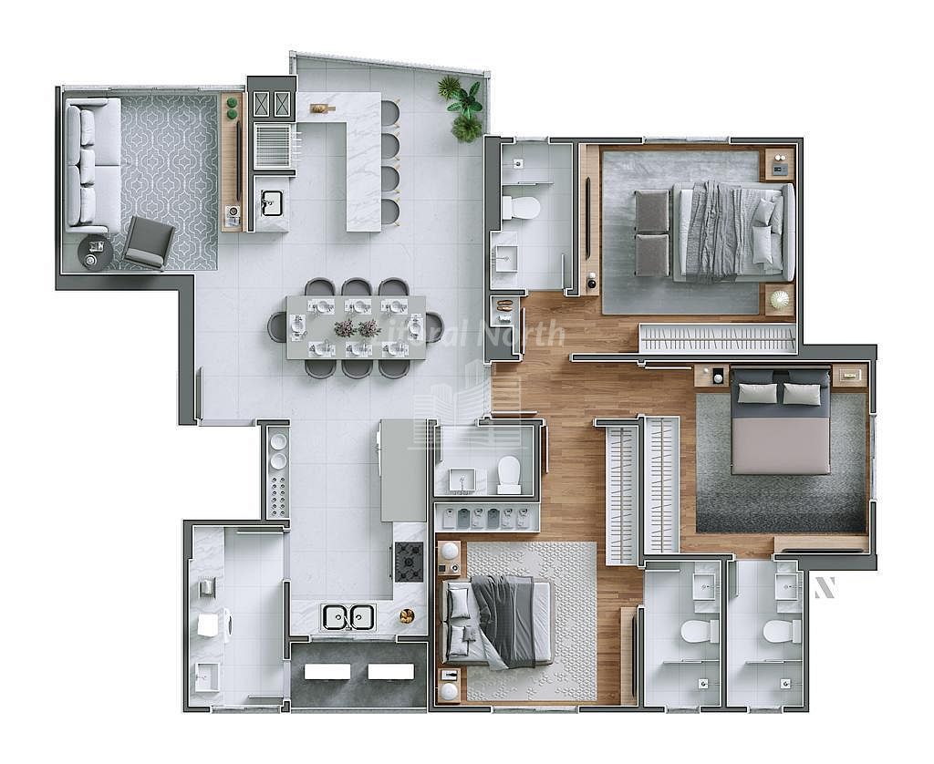 Apartamento à venda com 3 quartos, 3 suítes, 2 vagas e 122m² no Centro, Balneário Camboriú (SC) — foto 3 de 29