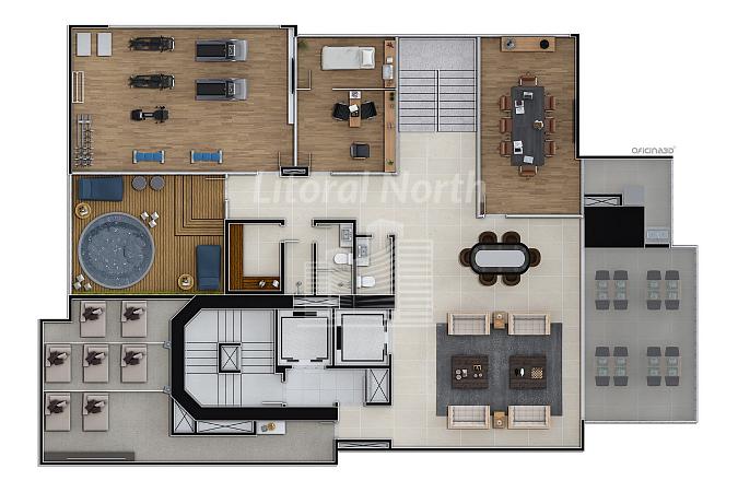 Apartamento Alto Padrão no centro de Balneário Camboriú - Edificio Ocean Breeze Residence — foto 17