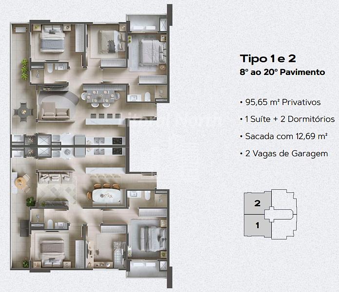 Apartamento na Praia Brava — foto 21