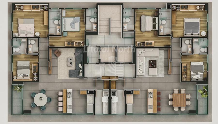 Apartamento de alto padrão no Bairro Pioneiros. — foto 14