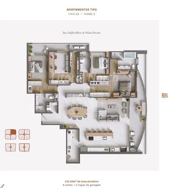 Apartamento de frente para o mar na Praia Brava. — foto 24