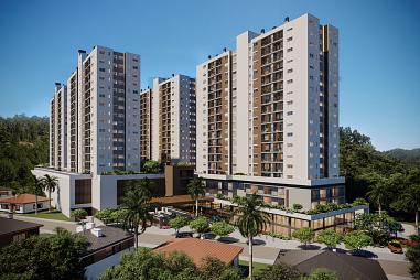 Apartamento com 2 quartos à venda, 62m², 2 banheiros, 1 garagem - Fazenda - Itajaí
