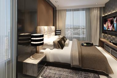 2 suítes com 2 vagas de garagem, na Praia Brava