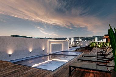 Duas suítes, com uma vagas de garagem no Fazenda