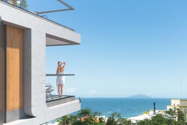 Pré-lançamento na Praia de Quatro Ilhas