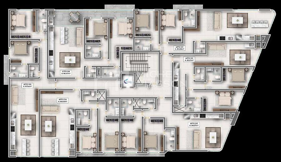 Apartamentos com 02 suítes na Praia de Bombas - Bombinhas (SC) — foto 13