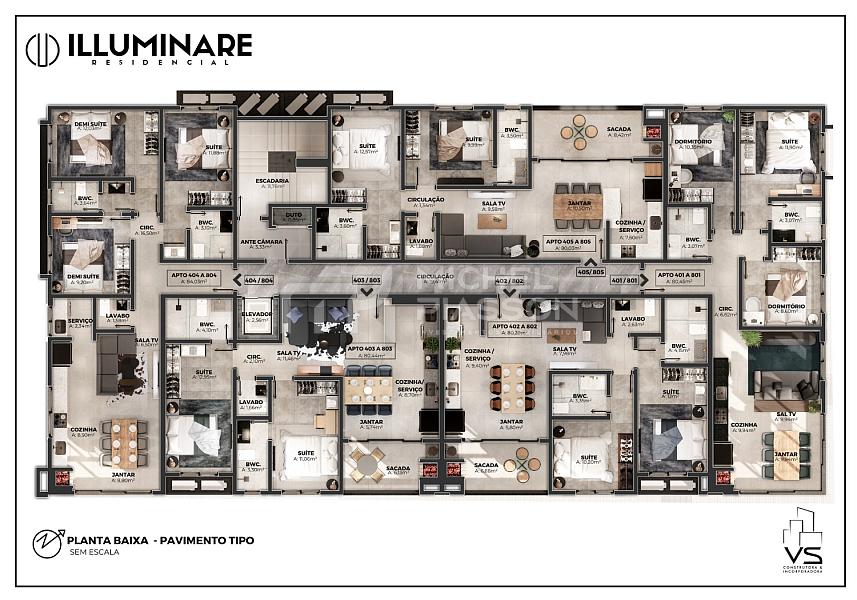 Apartamentos com 03 dormitórios na Praia de Bombas - Bombinhas (SC) — foto 11