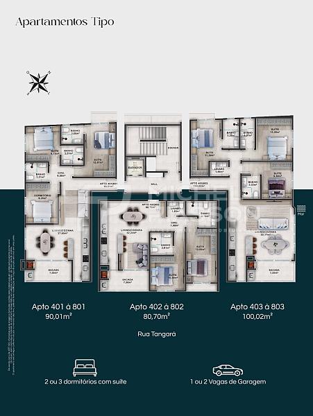 Apartamentos com 2 suítes na Praia de Bombas — foto 22