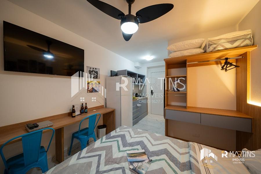 Studio mobiliado em condomínio com piscina e academia  à Venda por R$255.000,00 — foto 3