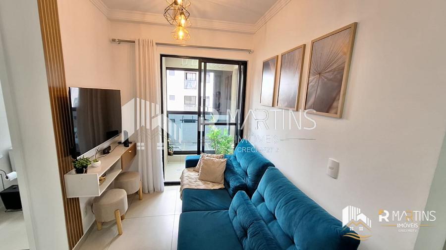 Apartamento 2 Quartos com Churrasqueira em Condomínio Completo! — foto 3