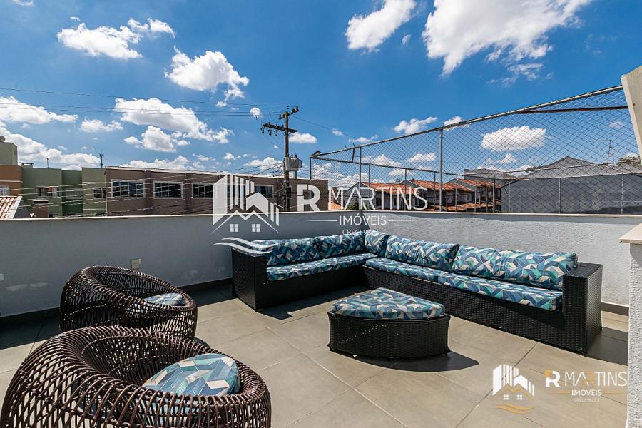 Sobrado em Condomínio Clube no Xaxim com Lazer Completo — foto 9