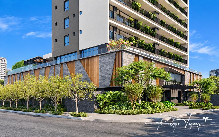 Arq Opus | Setor Bueno | 223 m� | 4 su�tes | Vista Parque Vaca Brava 1