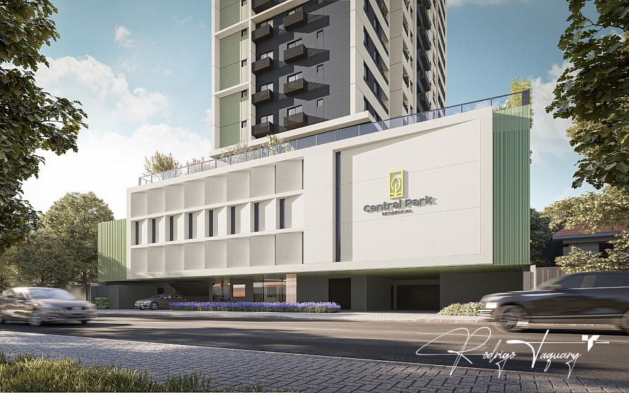 Central Park Residencial | 66,12 m� | 3 Quartos | Varanda Gourmet com Churrasqueira 1