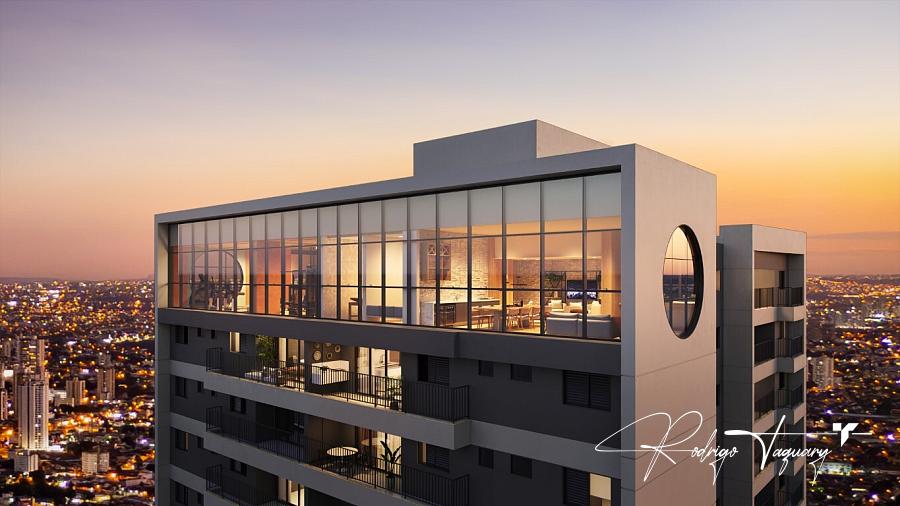 Aero17 | Setor Aeroporto | 109 m� | 3 su�tes | Rooftop e lazer completo 1