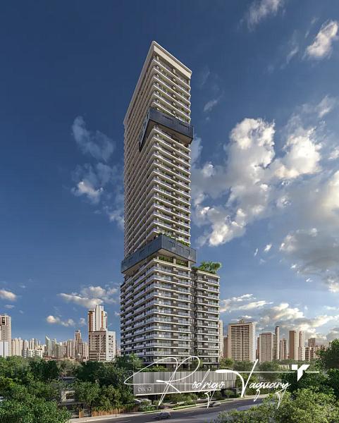 Obliq Consciente | Setor Bueno | 75,63 m� | 2 su�tes | Planta contempor�nea 1