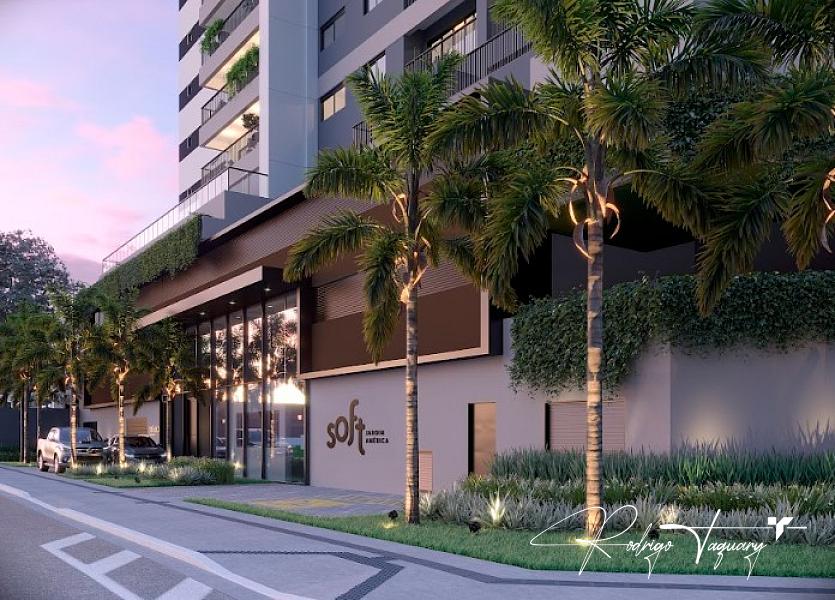 Soft Jardim Am�rica | Jardim Am�rica | 63,91 m� | 2 quartos | Pr�ximo ao Parque Vaca Brava 1