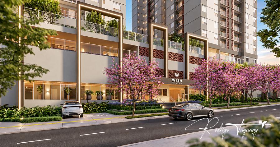 Wish Trinta e Sete | Setor Bueno | 79,44 m� | 3 quartos | Churrasqueira a carv�o 1
