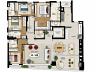 Arq Opus | Setor Bueno | 223 m� | 4 su�tes | Vista Parque Vaca Brava 15