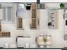 Verde Maris | Setor Marista | 60 m� | 2 quartos | Pr�ximo ao Parque Arei�o 24