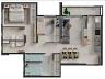 Linea Leste-Oeste | Setor Marechal Rondon | 75 m� | 3 Quartos | Rooftop Panor�mico 15