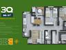 Central Park Residencial | 66,12 m� | 3 Quartos | Varanda Gourmet com Churrasqueira 9