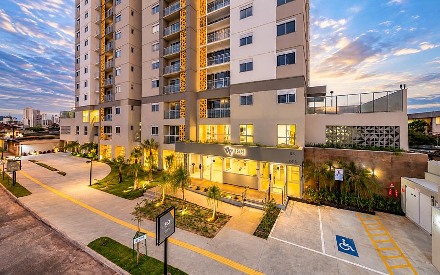 Wish Coimbra | Setor Coimbra | 59 m� | 2 quartos | Andar alto com churrasqueira 1